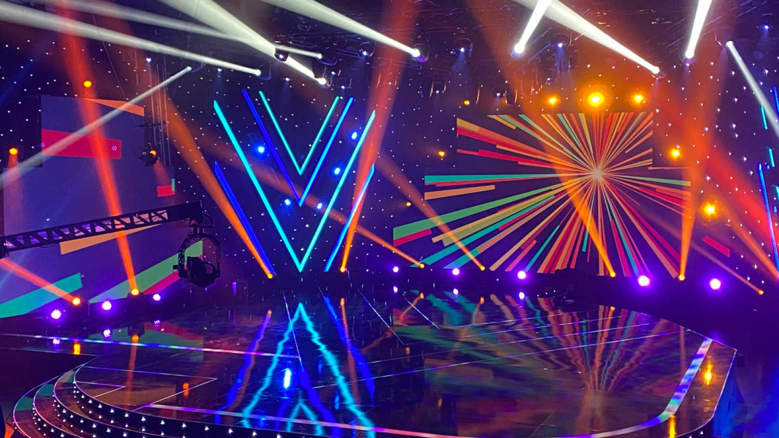 ¡Así luce el escenario de Destino Eurovisión!