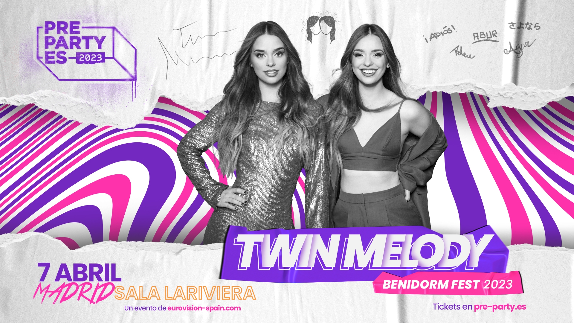 Sayonara Baby ¡twin Melody Se Apunta A La Gran Fiesta De Eurovisión