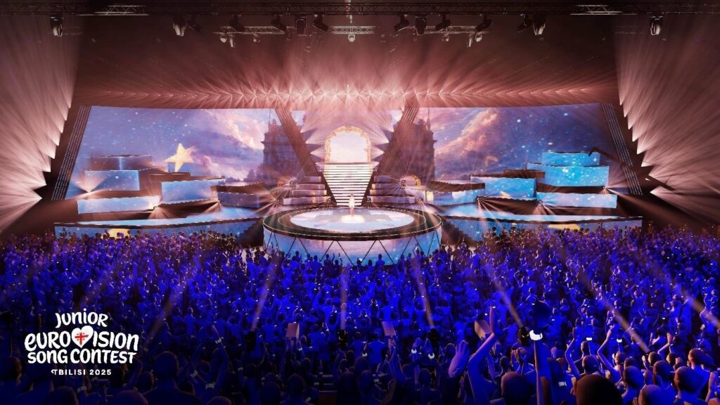 escenario eurovisión junior 2025