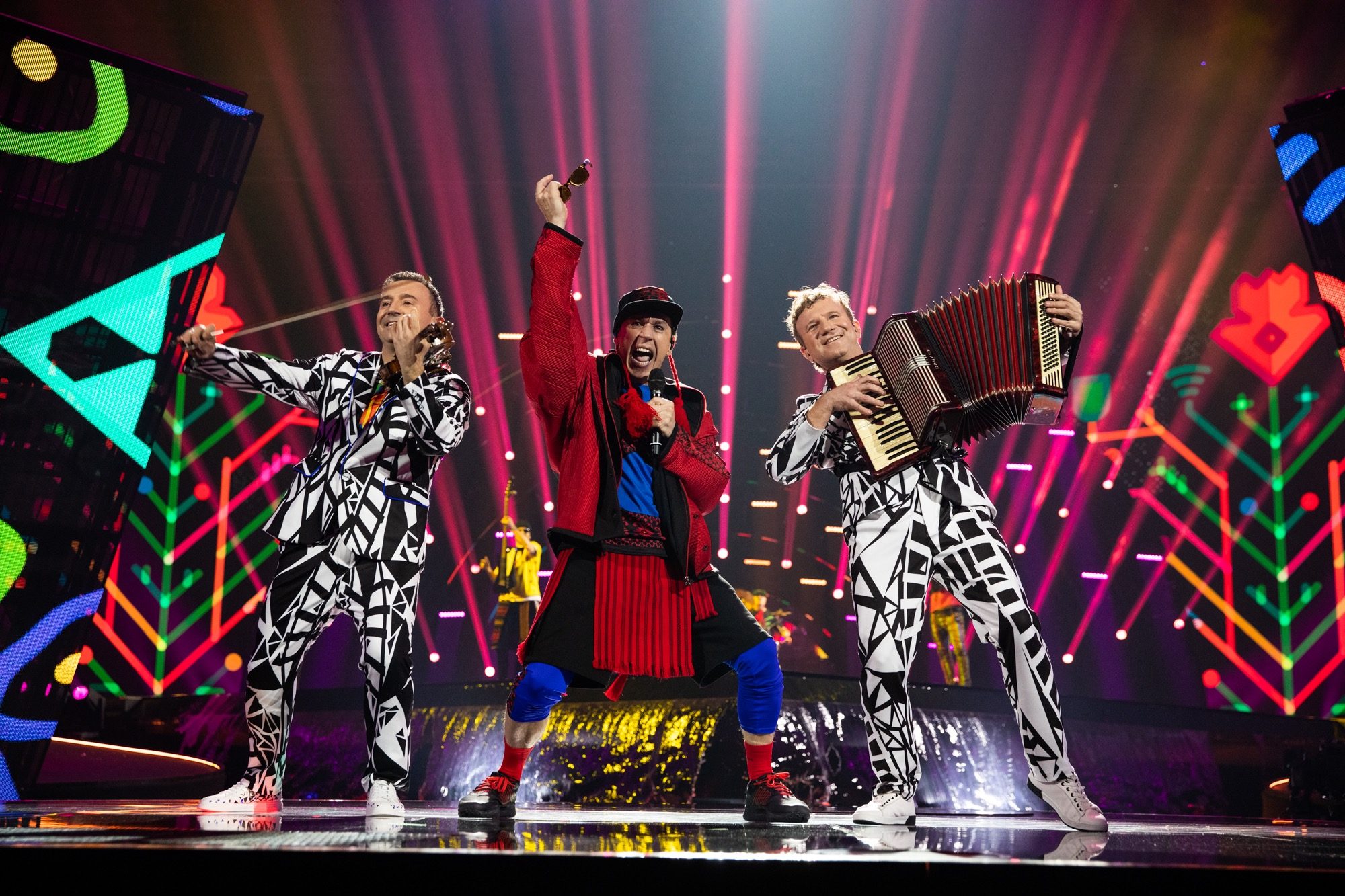 Moldova’s Zdob si Zdub & Advahov Brothers Performing at the first semi final