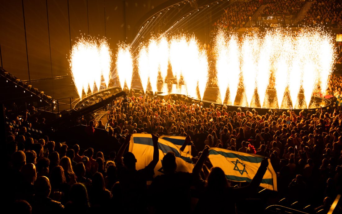 Noa Kirel performed Unicorn for Israel at the First Semi-Final at Liverpool Arena