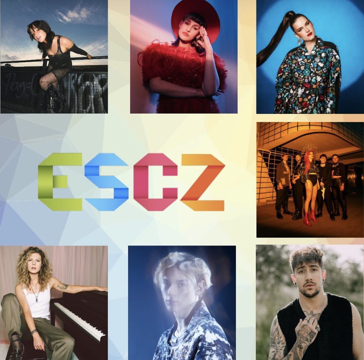 ESCZ Chequia 2024 artistas