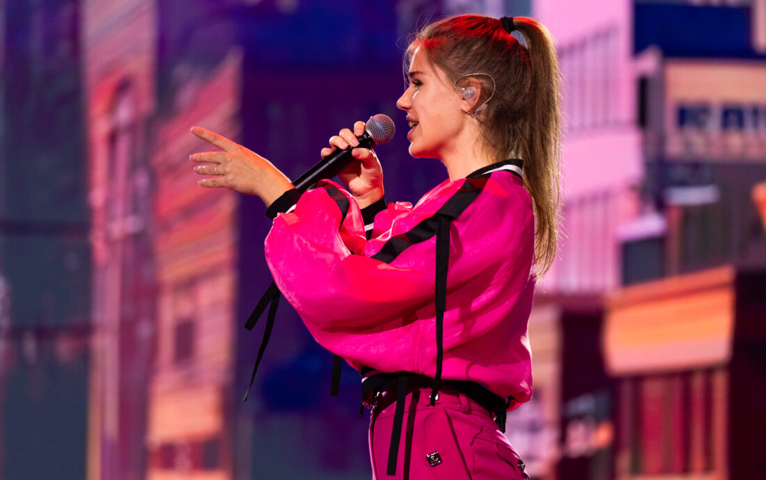 🇦🇲 Armenia / Leo performing Cosmic Friend at Junior Eurovision 2024, at the First Rehearsal in Caja Mágica, Madrid.