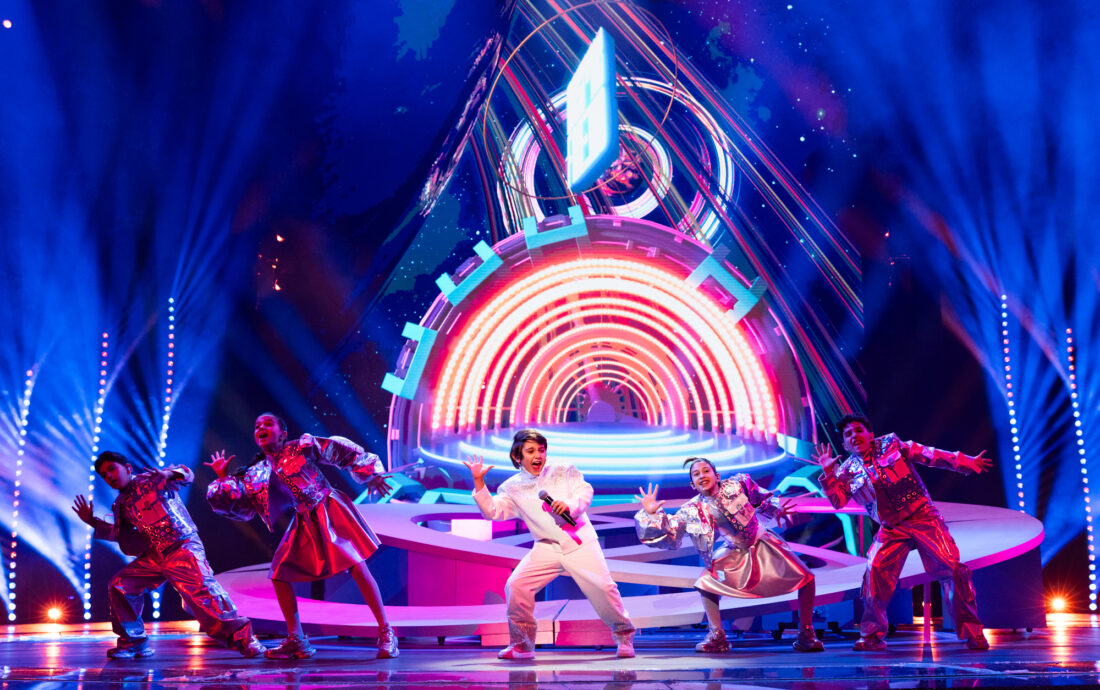 🇦🇲 Armenia / Leo performing Cosmic Friend at Junior Eurovision 2024, at the First Rehearsal in Caja Mágica, Madrid.