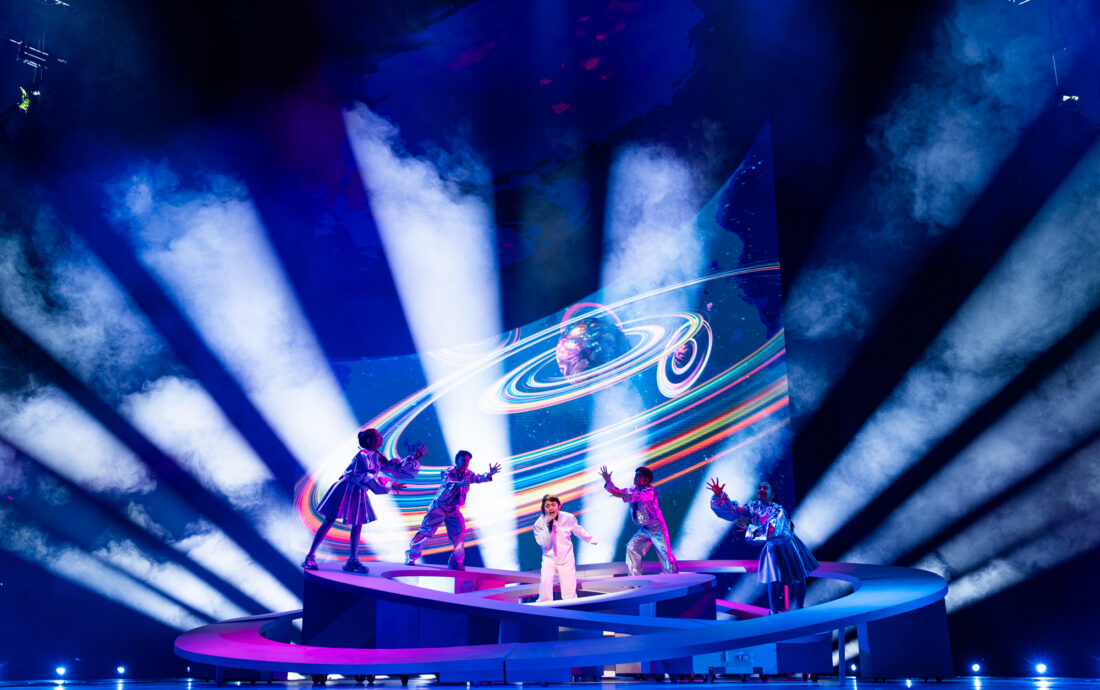 🇦🇲 Armenia / Leo performing Cosmic Friend at Junior Eurovision 2024, at the First Rehearsal in Caja Mágica, Madrid.