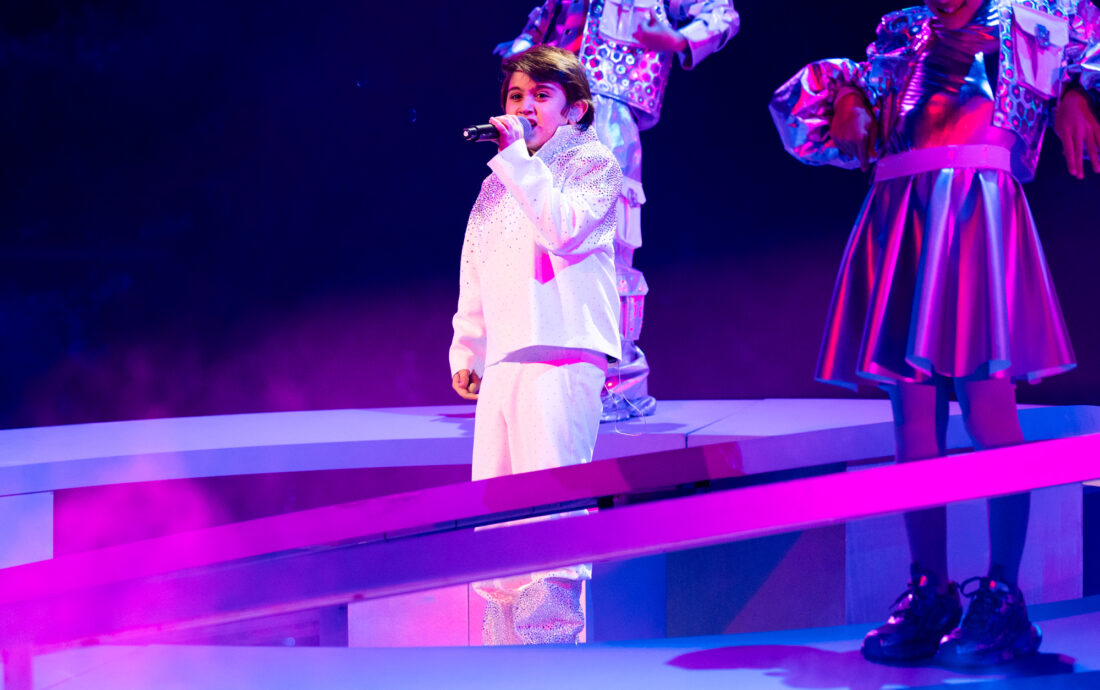 🇦🇲 Armenia / Leo performing Cosmic Friend at Junior Eurovision 2024, at the First Rehearsal in Caja Mágica, Madrid.