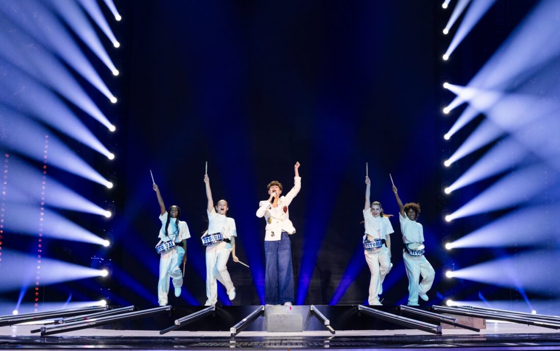 🇫🇷 France / Titouan performing Comme ci comme ça at Junior Eurovision 2024, at the First Rehearsal in Caja Mágica, Madrid.