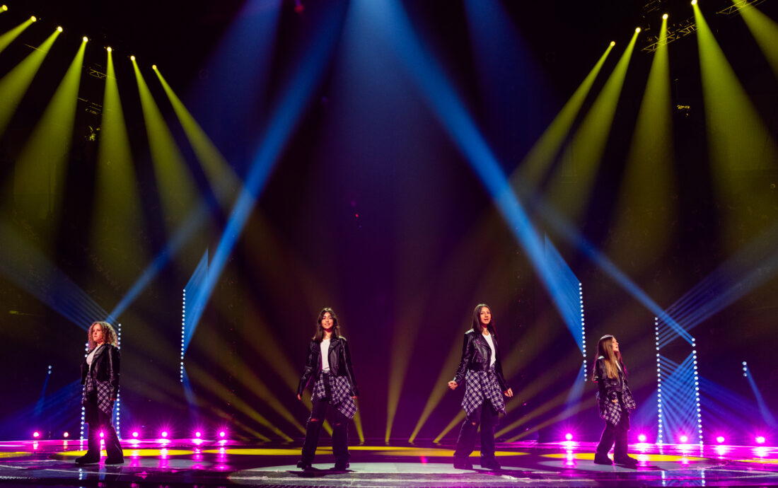 🇸🇲 San Marino / Idols SM performing Come Noi at Junior Eurovision 2024, at the First Rehearsal in Caja Mágica, Madrid.