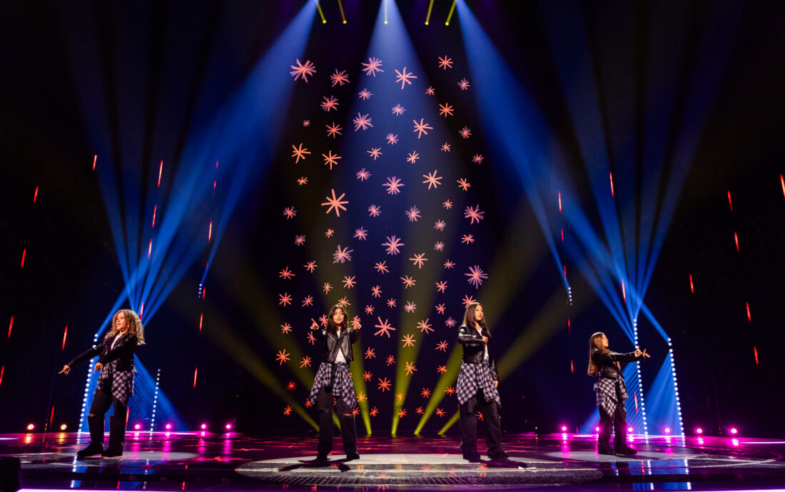 🇸🇲 San Marino / Idols SM performing Come Noi at Junior Eurovision 2024, at the First Rehearsal in Caja Mágica, Madrid.