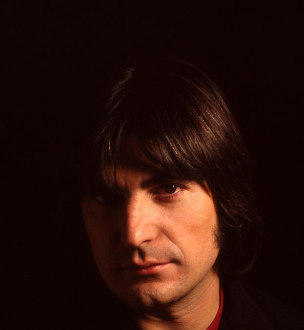 Serge Lama en photo studio le 27 Novembre 1979.