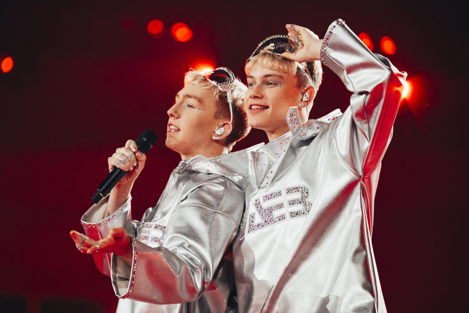 VÆB rehearsing RÓA for Iceland at St. Jakobshalle