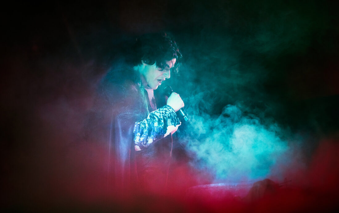 Marko Bonjak rehearsing Poison Cake for Croatia at St. Jakobshalle