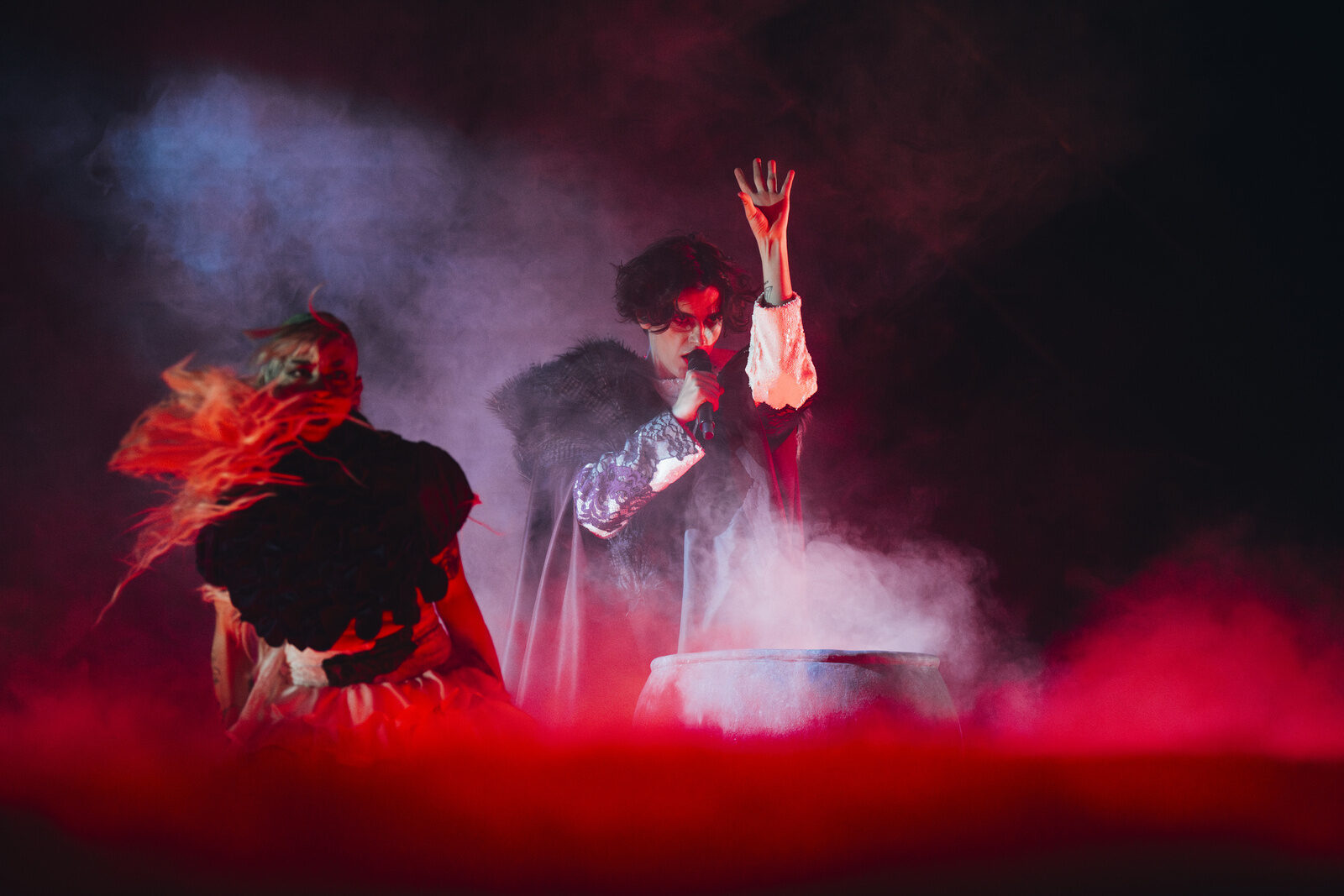 Marko Bonjak rehearsing Poison Cake for Croatia at St. Jakobshalle