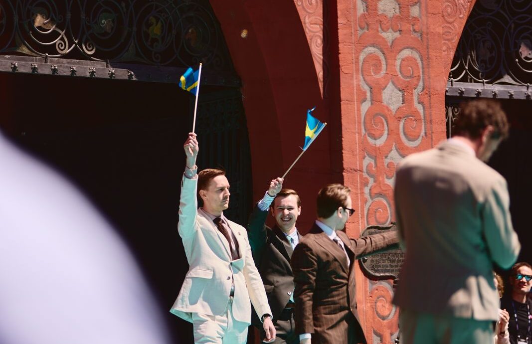The artists of the 69th Eurovision Song Contest step out on the Turquoise Carpet in Basel