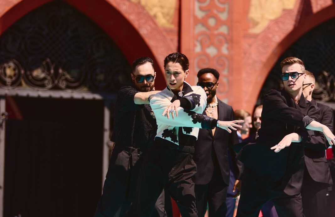 The artists of the 69th Eurovision Song Contest step out on the Turquoise Carpet in Basel