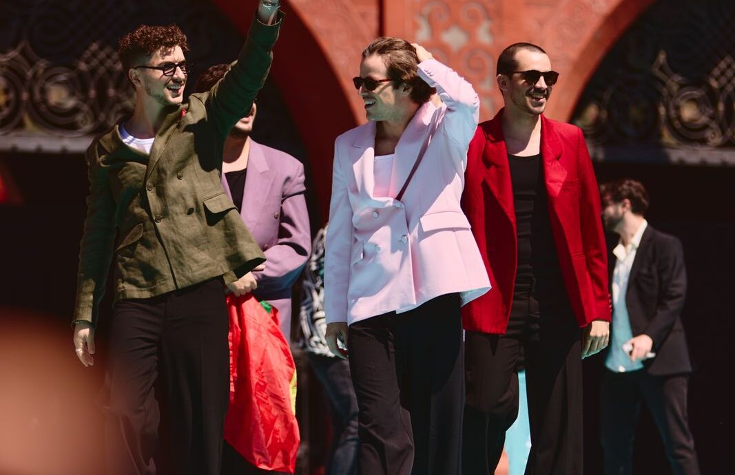 The artists of the 69th Eurovision Song Contest step out on the Turquoise Carpet in Basel