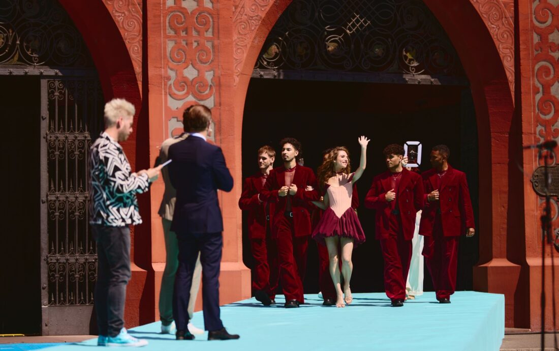 The artists of the 69th Eurovision Song Contest step out on the Turquoise Carpet in Basel