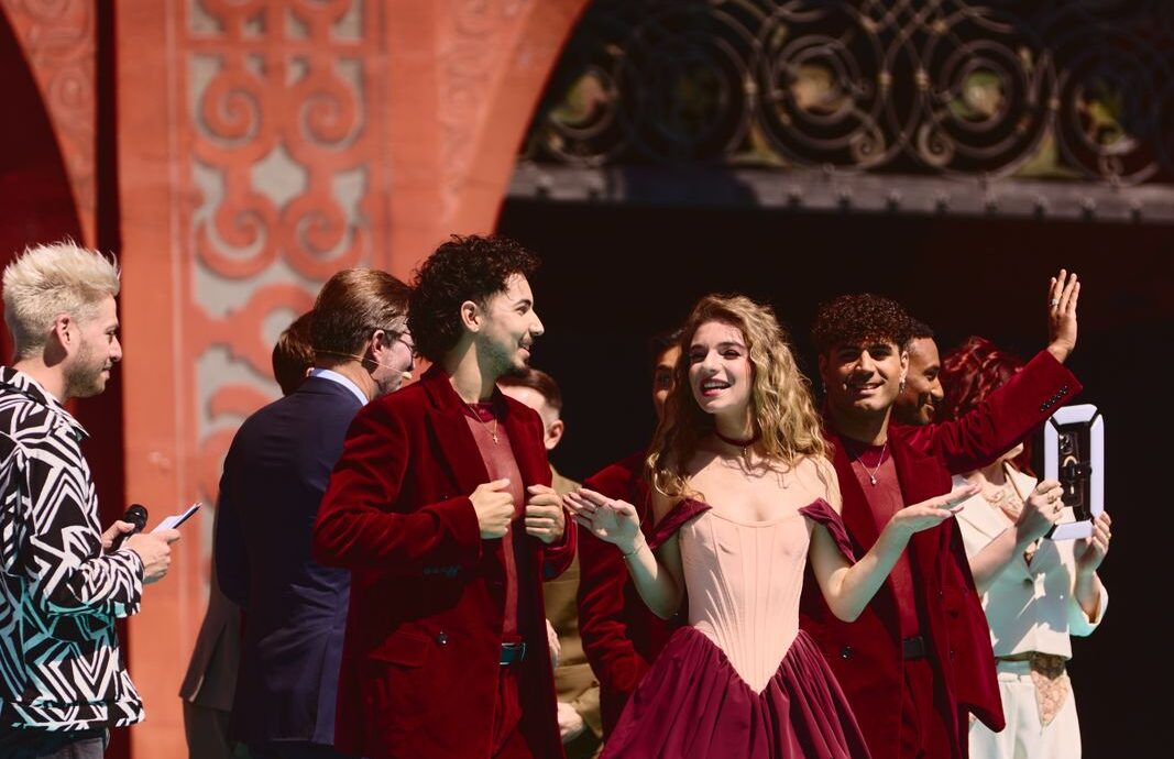 The artists of the 69th Eurovision Song Contest step out on the Turquoise Carpet in Basel
