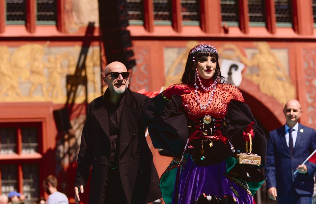 The artists of the 69th Eurovision Song Contest step out on the Turquoise Carpet in Basel