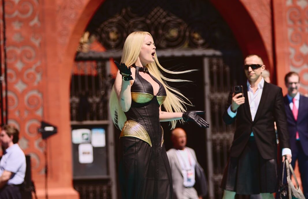 The artists of the 69th Eurovision Song Contest step out on the Turquoise Carpet in Basel