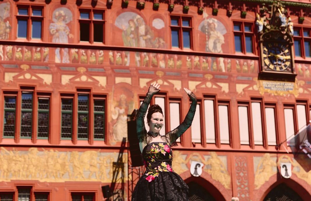 The artists of the 69th Eurovision Song Contest step out on the Turquoise Carpet in Basel