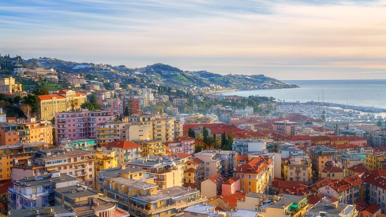 sanremo-or-san-remo-italian-riviera-liguria-italy-sunset-cityscape-top-view-of-the-city-and-sea-outdoor-travel-background