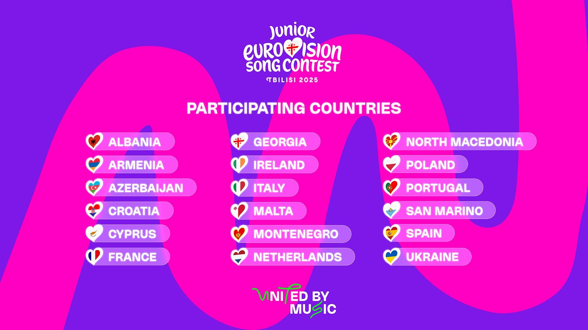 eurovisión junior 2025 identidad gráfica