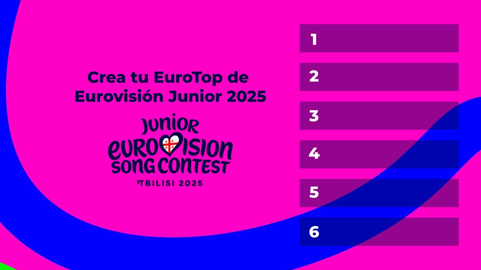 eurotop eurovisión junior 2025