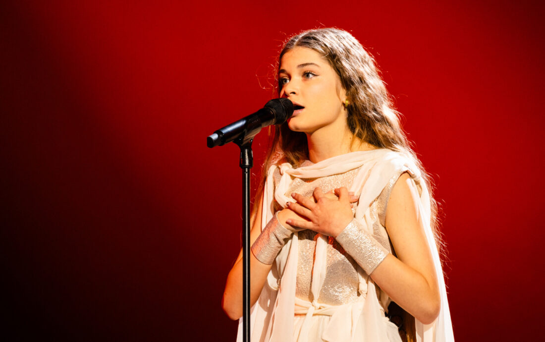 Eurovisión Junior 2025 | Macedonia del Norte - Nela Mancheska (Primer ensayo)