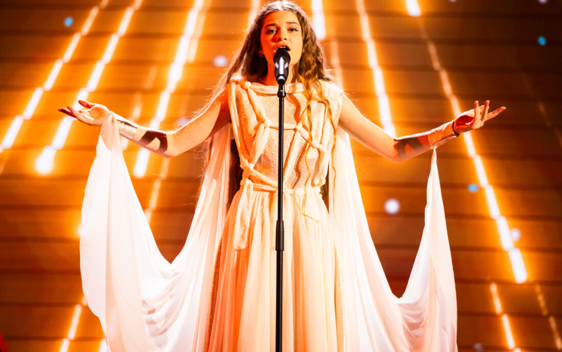Eurovisión Junior 2025 | Macedonia del Norte - Nela Mancheska (Primer ensayo)