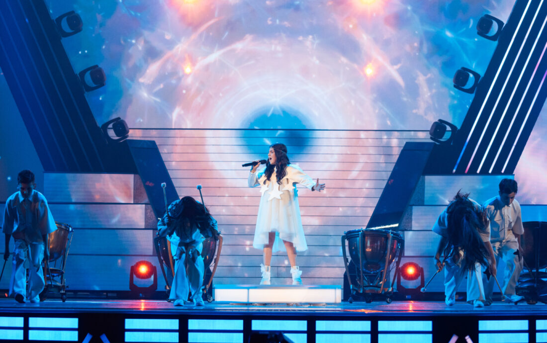 Eurovisión Junior 2025 | Georgia - Anita Abgariani (Primer ensayo)