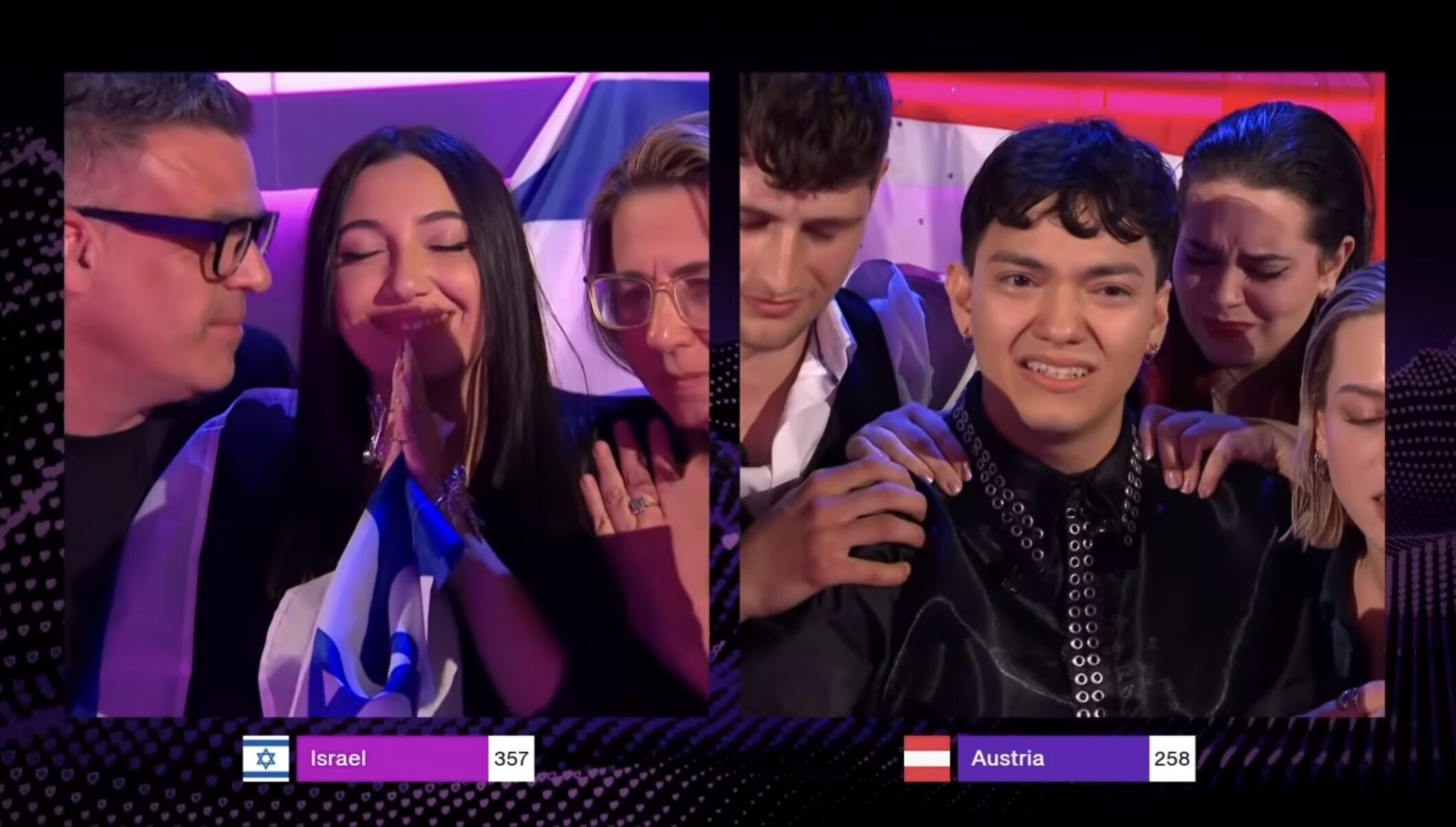 yuval rapahel jj televoto eurovisión ganador puntos