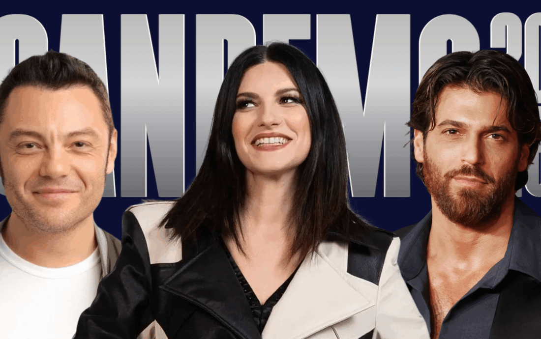 Laura Pausini, Tiziano Ferro y Can Yaman en la primera noche de Sanremo 2026