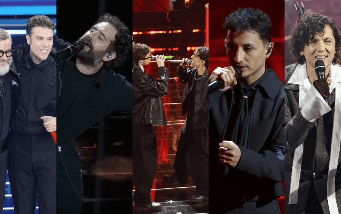 Fedez y Masini, Tommaso Paradiso, LDA y AKA 7even, Nayt y Ermal Meta en Sanremo 2026