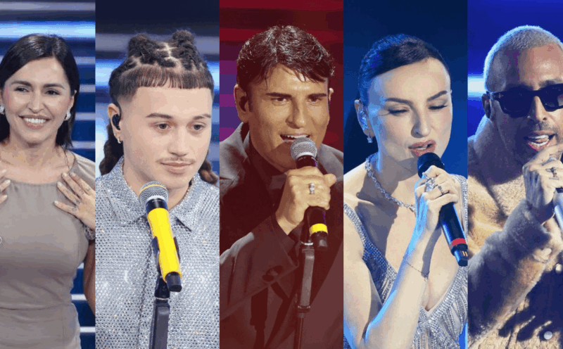Serena Brancale, Sayf, Sal Da Vinci, Arisa y Luchè en Sanremo 2026