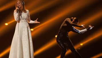 Maraaya, dúo esloveno, participantes de la segunda semifinal del San Marino Song Contest