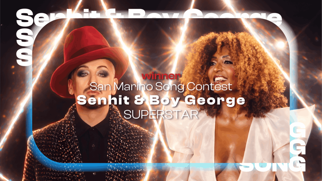 Senhit y Boy George ganan el San Marino Song Contest 2026
