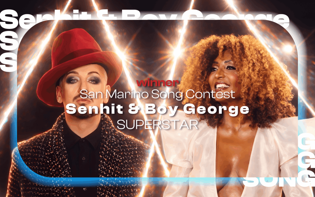 Senhit y Boy George ganan el San Marino Song Contest 2026