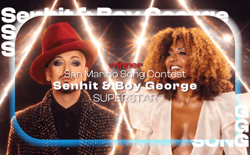 Senhit y Boy George ganan el San Marino Song Contest 2026
