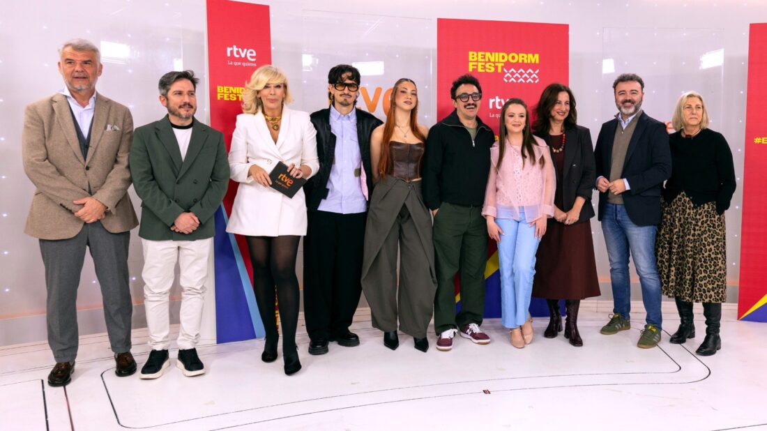 2- Benidorm Fest_Artistas, Ayto Benidorm, Generalitat y Spotify