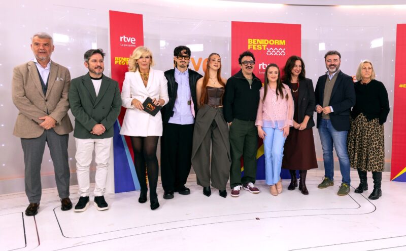 2- Benidorm Fest_Artistas, Ayto Benidorm, Generalitat y Spotify