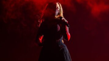 Rehearsal Images: FELICIA performing My System for Sweden during the First Rehearsal at Wiener Stadthalle, Vienna 2026