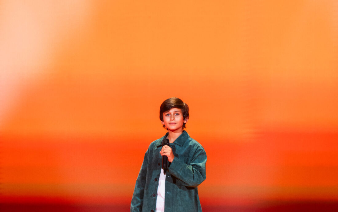 Salvador Rio rehearsing Alma for Portugal at the MFCC in Ta Qali, Malta