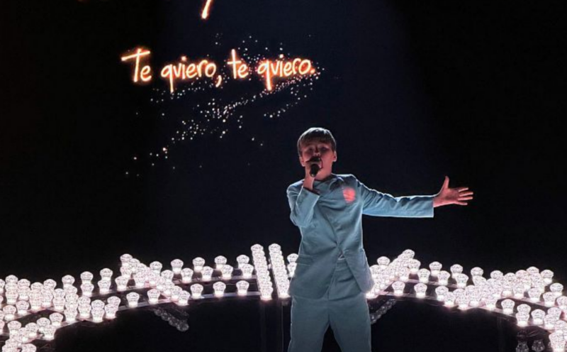 Lucas Paulano en Eurovisión Junior 2026